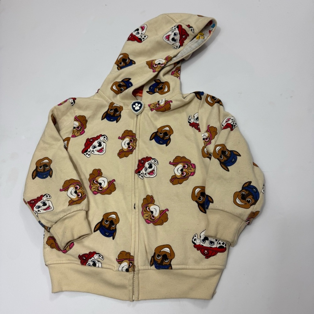 Paw Patrol Zip up Hoodie. Boys size 5